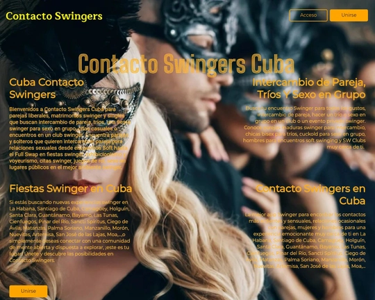 Contacto Swingers Cuba
