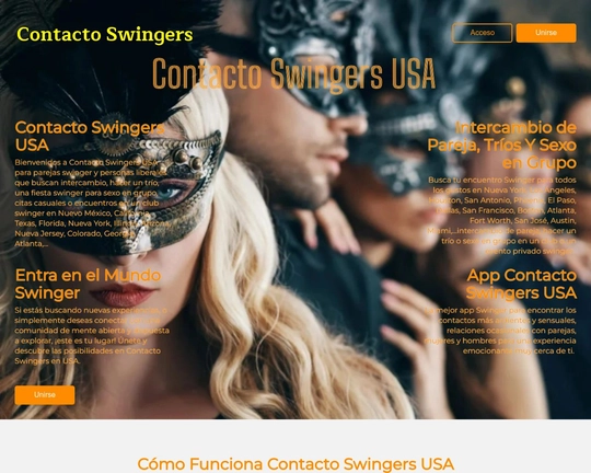 Contacto Swingers USA