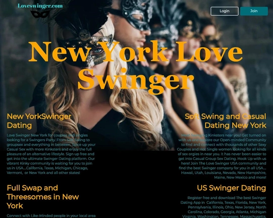 Love Swinger Dating New York Logo