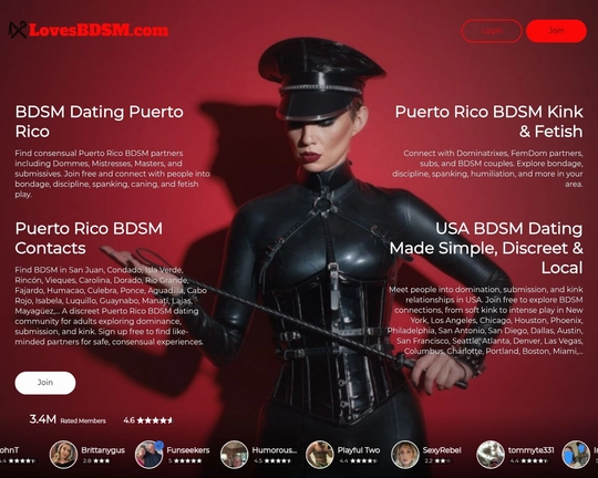 Puerto Rico BDSM Kink Dating